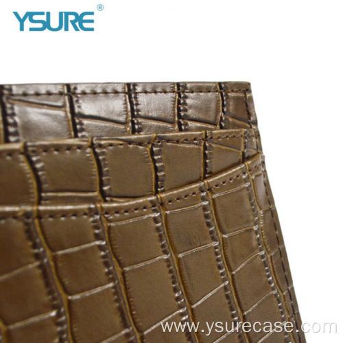 Custom Fashionable Leather Business Credit Card Holder
